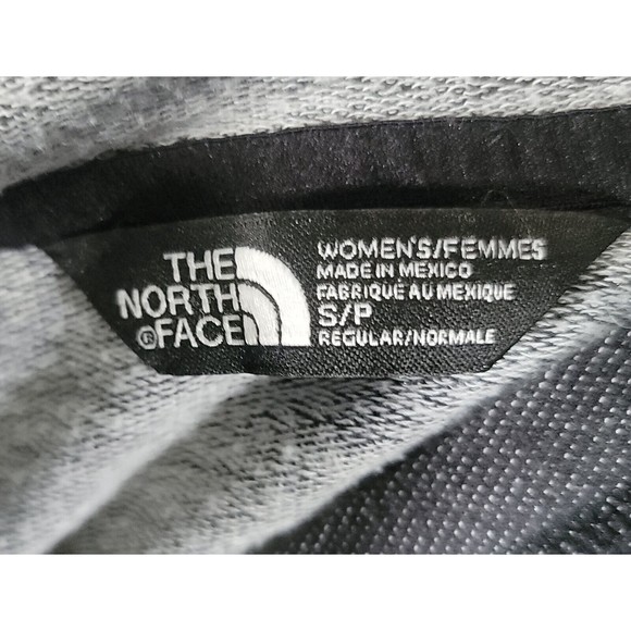 The North Face Women's Terry Pullover Hoodie Size Small Black Heather Top - Picture 7 of 9